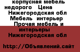 корпусная мебель недорого › Цена ­ 1 000 - Нижегородская обл. Мебель, интерьер » Прочая мебель и интерьеры   . Нижегородская обл.